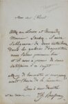 Théodore Rousseau à Chérot : lettre d'un peintre de l'école de Barbizon à un autre