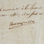 Rare pièce signée Buonaparte, écrite de Nice en messidor an 2, durant la Grande Terreur
