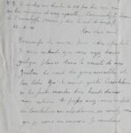 Belle lettre du sociologue Henri Lévy-Bruhl