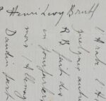 Belle lettre du sociologue Henri Lévy-Bruhl