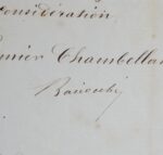 Invitation impériale à séjourner au Palais de Compiègne