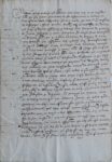Belle et rare lettre de Jean de Morvillier, évêque d'Orléans et garde des sceaux, adressée à Catherine de Médicis