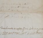 Belle et rare lettre de Jean de Morvillier, évêque d'Orléans et garde des sceaux, adressée à Catherine de Médicis