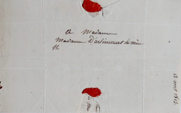 Deux lettres du baron d'Arlincourt durant la campagne de Russie