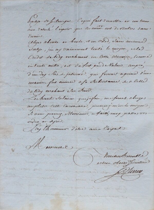 Relation sur l'épidémie de peste à Alger, en 1741