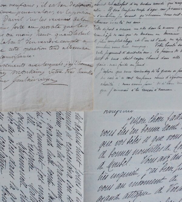 Ensemble de trois documents relatifs au département de l'Indre