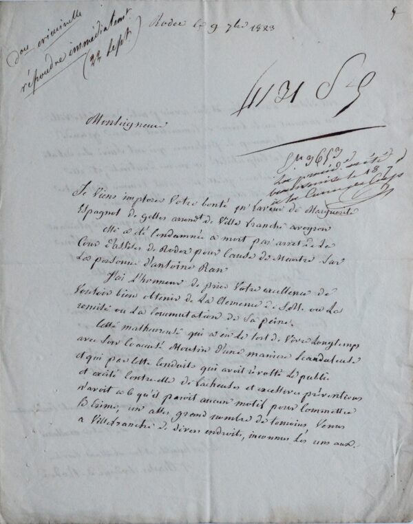 Marguerite Espagnol, condamnée à mort pour avoir noyé son patron dans une citerne