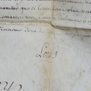 Louis XV octroie le commandement de la Bretagne au maréchal d'Estrées