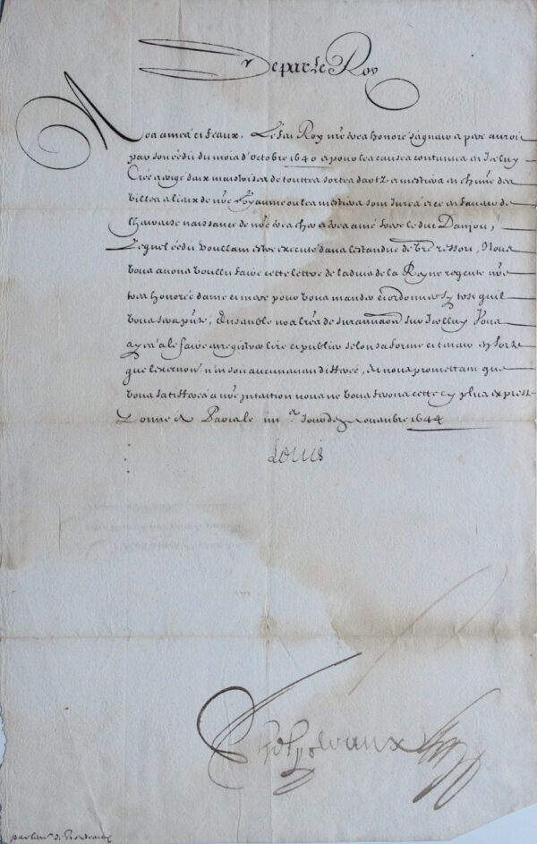 Louis XIV ordonne la création de nouvelles maitrises d'arts et métiers en Guyenne