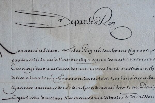 Louis XIV ordonne la création de nouvelles maitrises d'arts et métiers en Guyenne