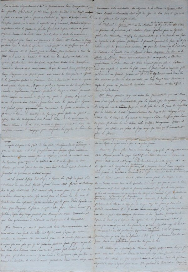 Xavier de Vignet dresse un tableau de la moralité des habitants du Chablais