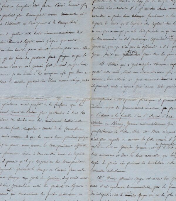 Xavier de Vignet dresse un tableau de la moralité des habitants du Chablais