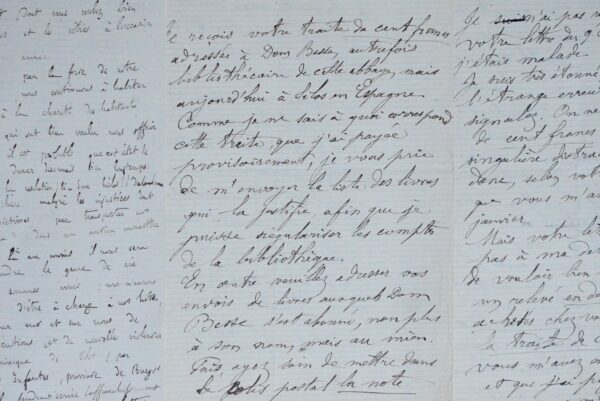 Les moines expulsés de l'Abbaye Saint-Martin de Ligugé