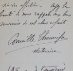 Ensemble de 8 lettres du sculpteur et médailleur Corneille Theunissen