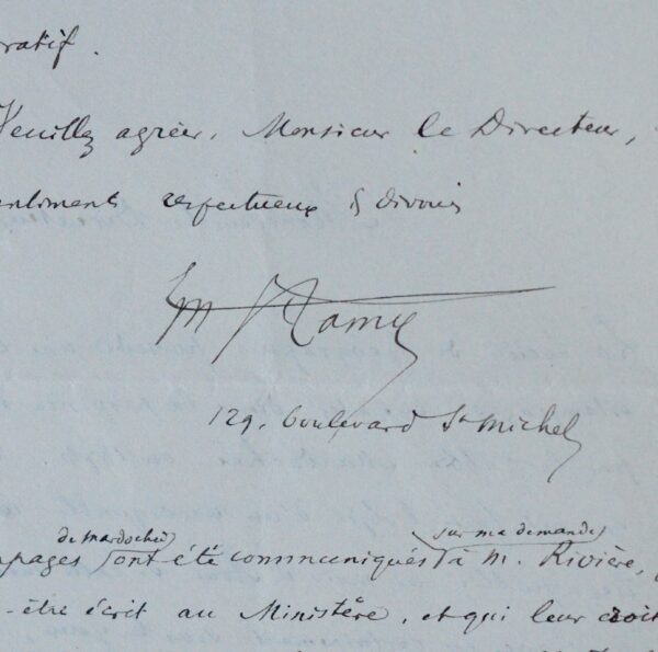 L'anthropologue et ethnologue Ernest Hamy & les estampages du rabbin Mardochée au Maroc