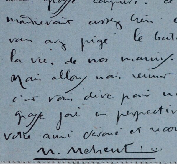 Mathurin Méheut ravi de l'article "La Bretagne maritime et ses peintres"
