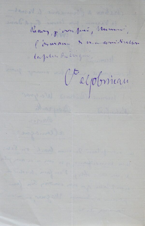 Arthur de Gobineau envoie à Richard Wagner son Traité des écritures cunéiformes