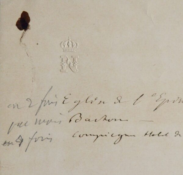 Napoléon III octroie des fonds à Compiègne et Chalons