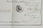1847 : passeport délivré à un français de la Nouvelle-Orléans, en Louisiane