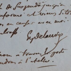 Eugène Delacroix peint "L'Éducation de la Vierge" pour la chapelle de Nohant