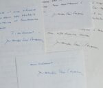 4 lettres de Claude Lévi-Strauss sur son admiration pour Max Ernst