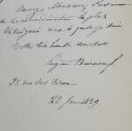 Eugène Burnouf achète la collection de manuscrits indiens de Lemeray-Beauchamps