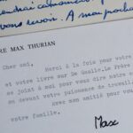 Deux lettres de Max Thurian de la communauté de Taizé