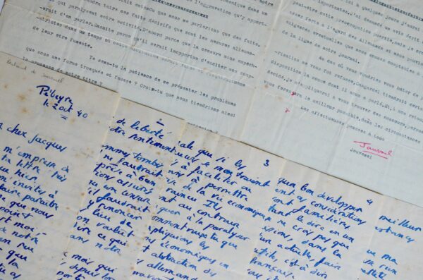 Bertrand de Jouvenel ne veut plus participer à la création d'une revue après la défaite française