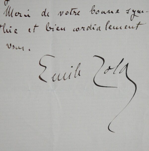 1888 : Émile Zola évoque sa possible candidature à l'Académie française