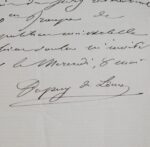 Henri Dupuy de Lôme dîne avec le jury de l'Exposition universelle