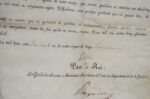 Louis XVIII accorde des lettres de naturalité à un Savoyard