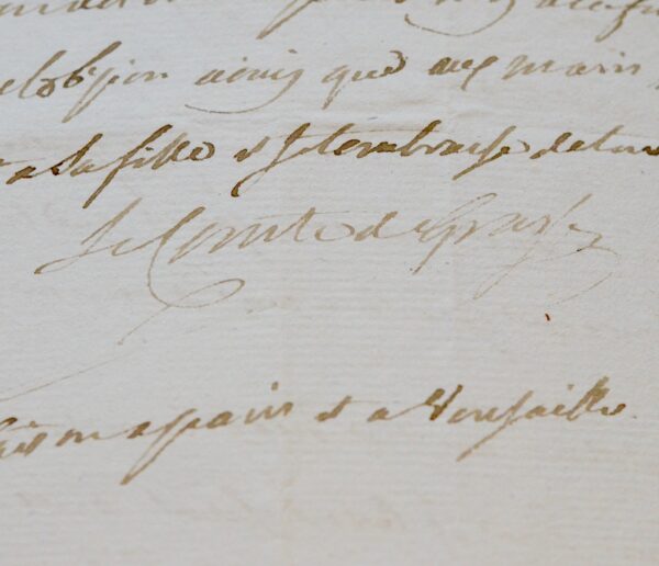 L'amiral de Grasse, disgracié, se retire au château de Tilly