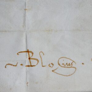 Rare lettre du Pape Paul III (Alexandre Farnèse) au sujet du cardinal Farnèse