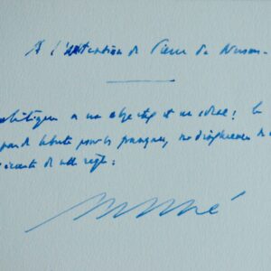 Pensée de Michel Debré sur la politique et la France