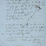 Démonstration mathématique de Michel Chasles, avec croquis