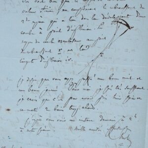 Démonstration mathématique de Michel Chasles, avec croquis