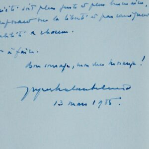 Réflexion de Chaban-Delmas sur une société nouvelle basée sur la liberté et la justice