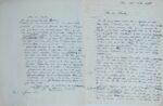 Deux denses lettres du mathématicien Irénée-Jules Bienaymé à Michel Chasles