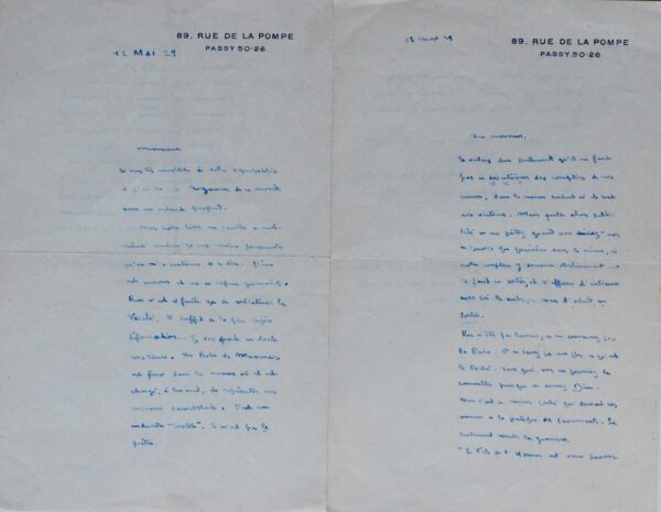 François Mauriac évoque son côté janséniste, la paix et le péché