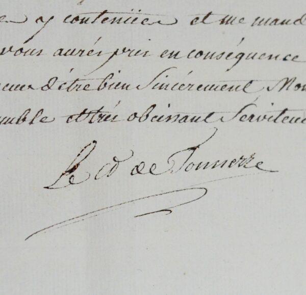 Le doyen des maréchaux de France Gaspard de Clermont-Tonnerre, joue le médiateur