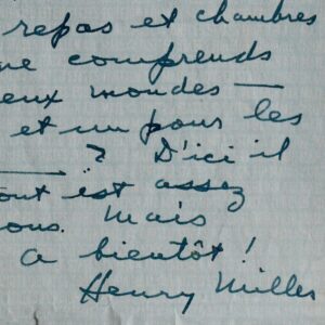 Pour Henry Miller, "Il y a deux mondes - un pour les richards et un pour les pauvres"