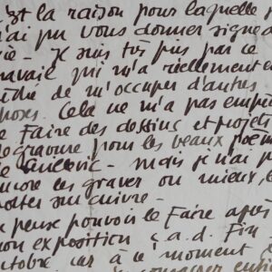 Raoul Ubac évoque ses gravures pour Guillevic et son exposition à la galerie Maeght