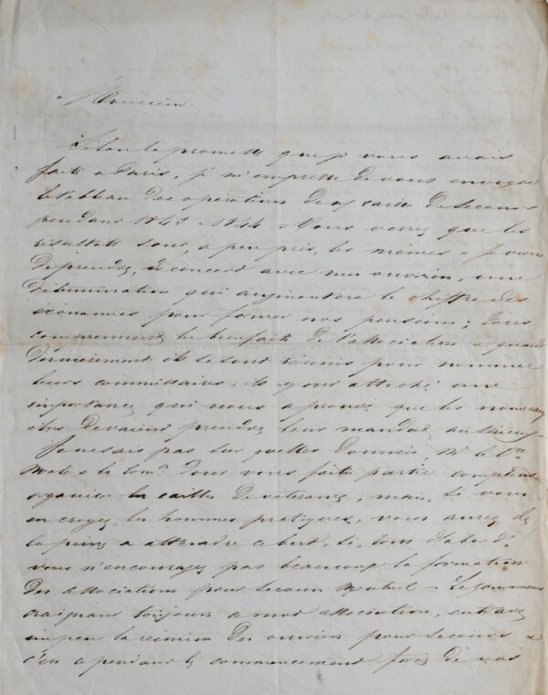 Le manufacturier sedanais David Bacot imagine une caisse de retraite ouvrière