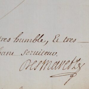 Desmarets fait appliquer les décisions de Louis XIV pour l'abbaye de Fontevraud