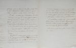 Manuscrit sur l'École des Arts et métiers de Châlons, au moment de sa création en 1806