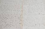 Journal de bord manuscrit d'un navire de pêche à Terre-Neuve (1820-1821).