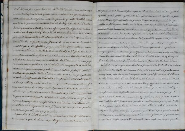 Manuscrit du XIXe contenant la copie de documents des XVIIe et XVIIIe s. sur la Corse