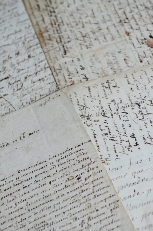 4 lettres adressées au jésuite Nicolas Patouillet