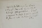 Très importante lettre de Pasteur à Napoléon III sur ses recherches et son laboratoire