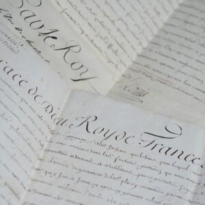 Deux nominations de commandant de la citadelle de Perpignan, par Louis XV